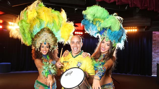 Brazilian Party With Dancers