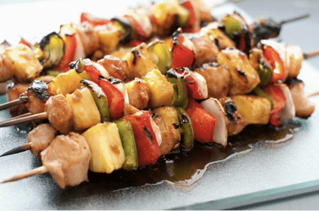 Small Kebobs With Fish